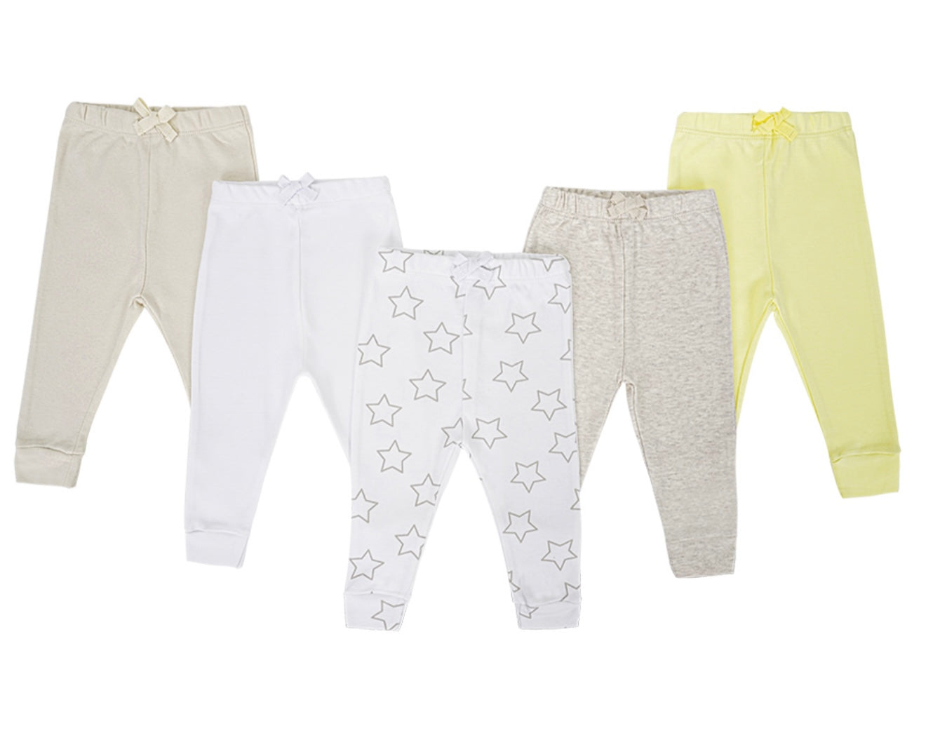 Sunnozy 5pcs Joggers Yellow
