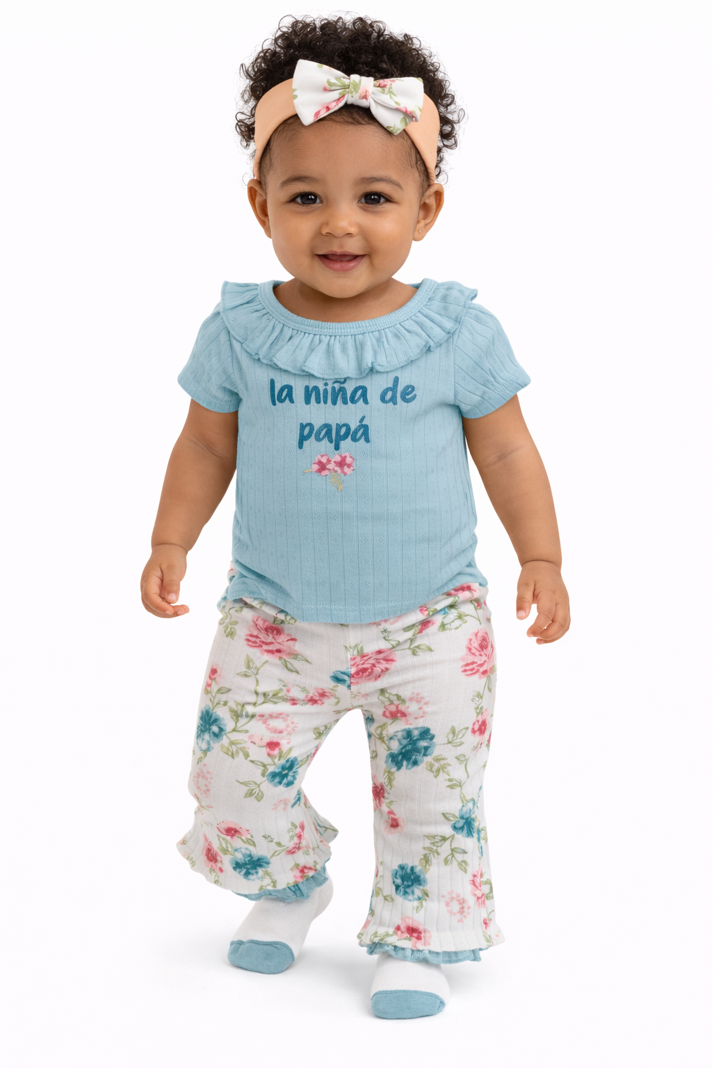 Tahari Girls 4 Pcs Set With Flare Pants