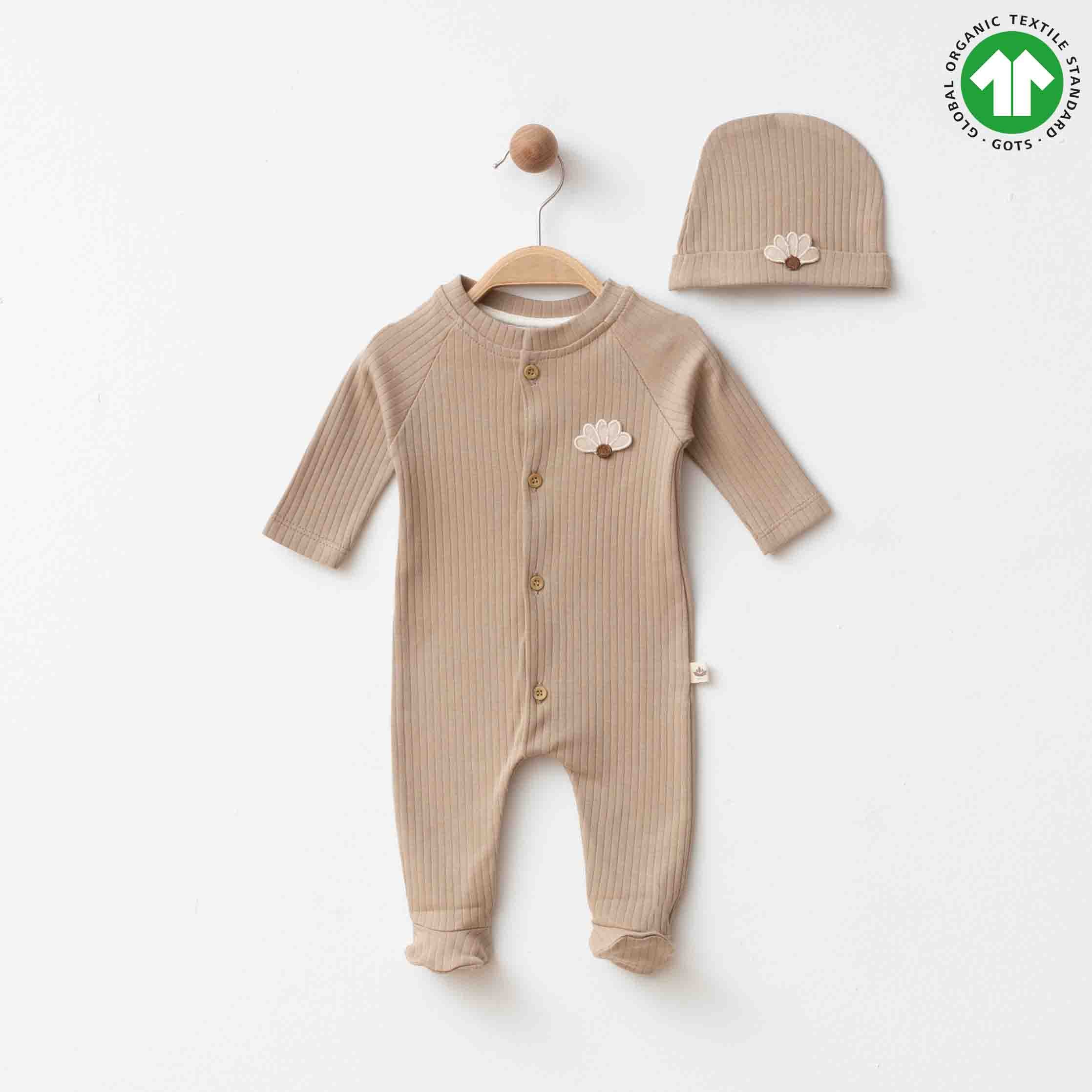 Eslenza 2pcs Organic Cotton Sleepsuit