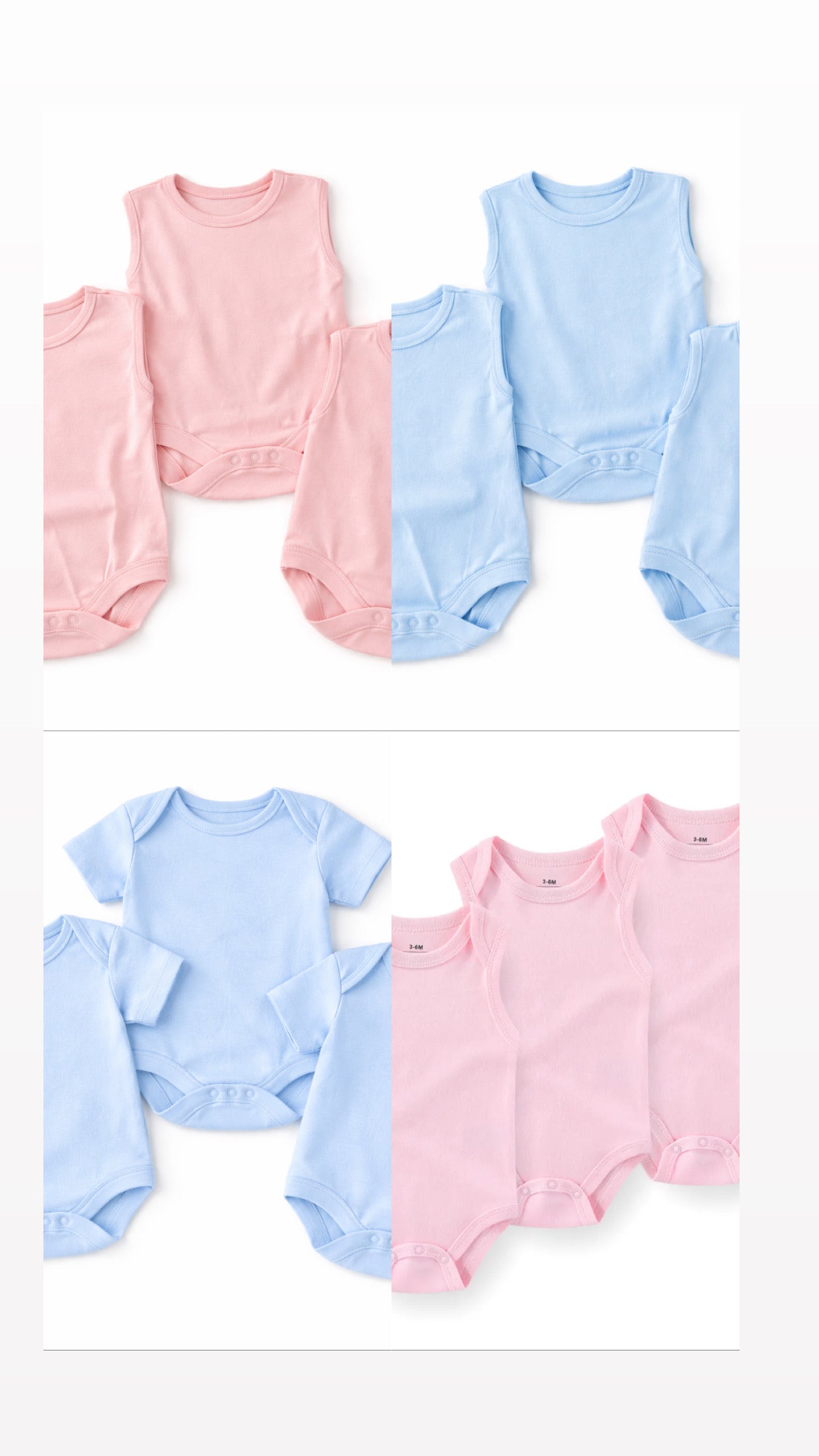 George 5pcs Short Sleeve Bodysuit
