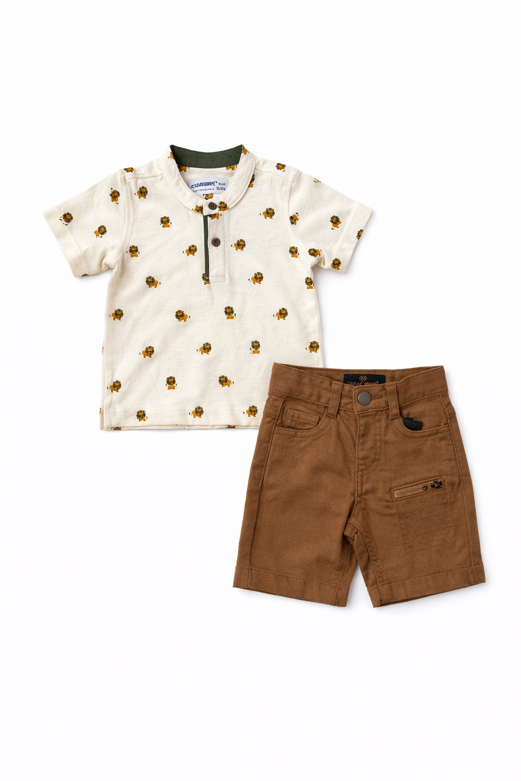 Marwan 2 Pcs Boys Jeans Shorts And Top