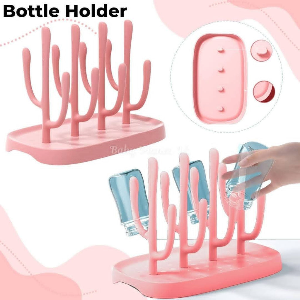 Cactus Shape Portable Baby Bottle Drain Rack