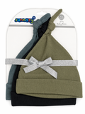 Sunnozy 3pcs Knotted Cotton Hat
