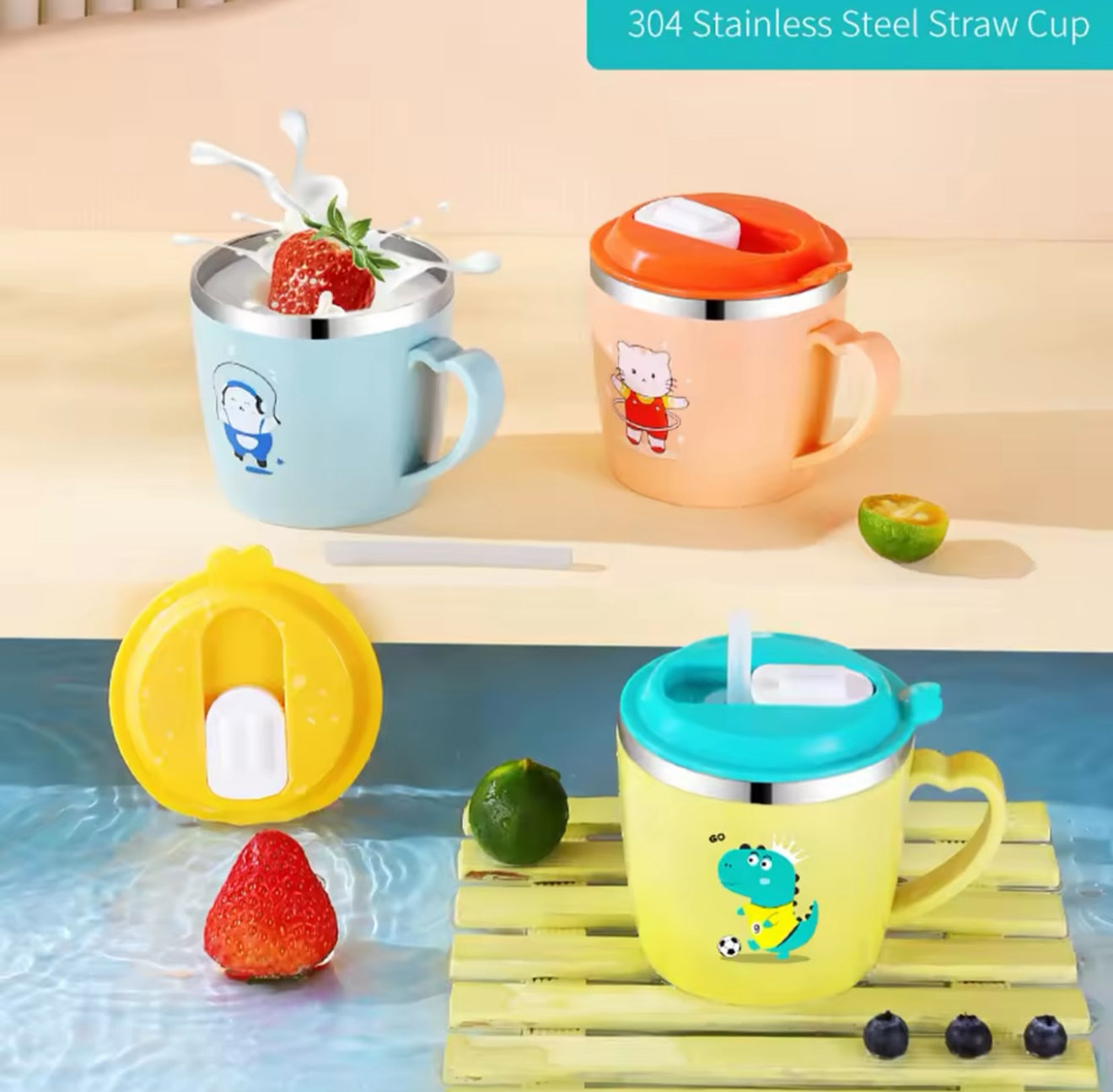 Go Milk Straw Sippy Cup
