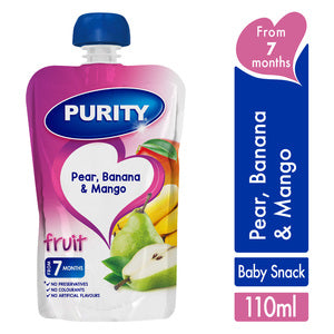Purity Baby Food Pouch Purée