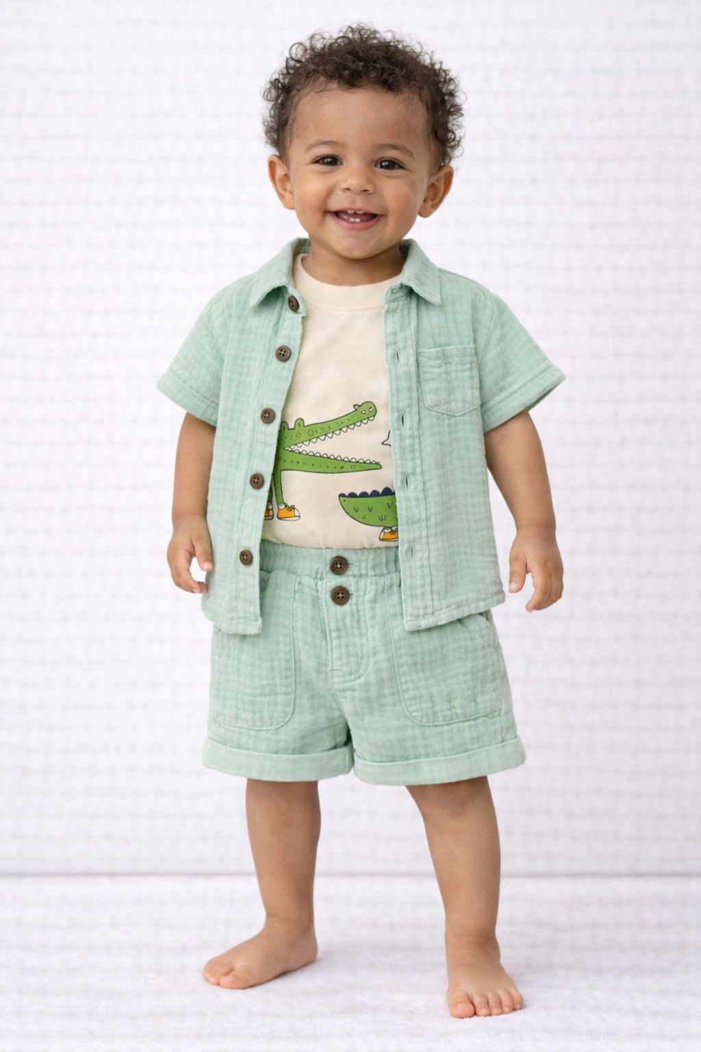 Cute Koala 3 pcs Boys Linen Set