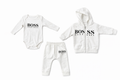 Hugo Boss 3 Pcs Boys White Set