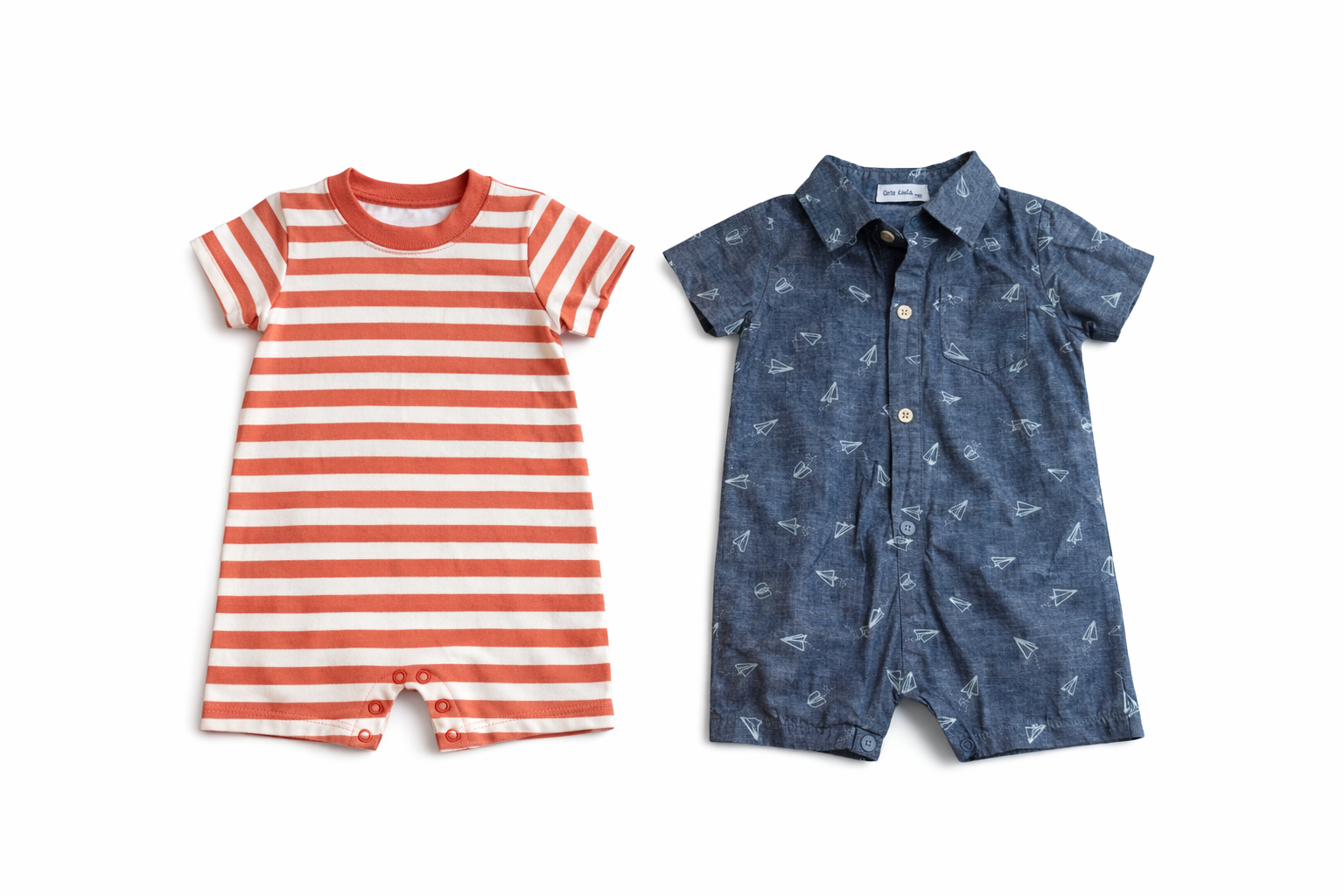 Cute Koala 2 Pcs Boys Romper Cotton Set