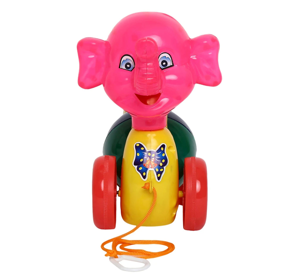 Funny Elephants Pull Along Baby Toy