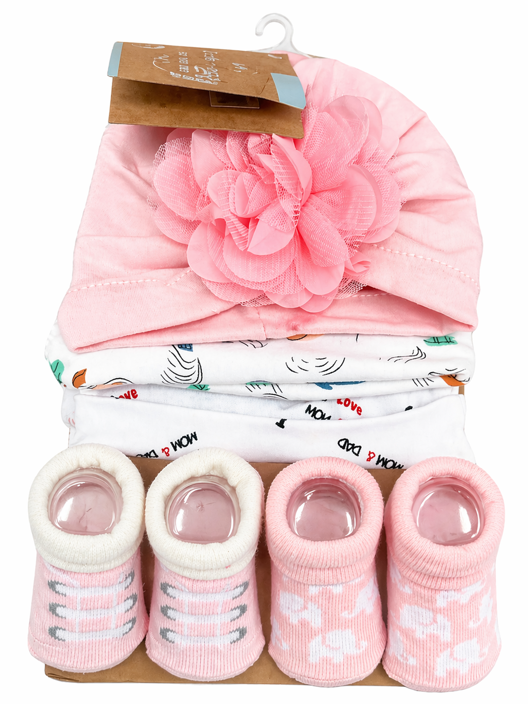 Little Alpaca 5pcs Hat And Sock set
