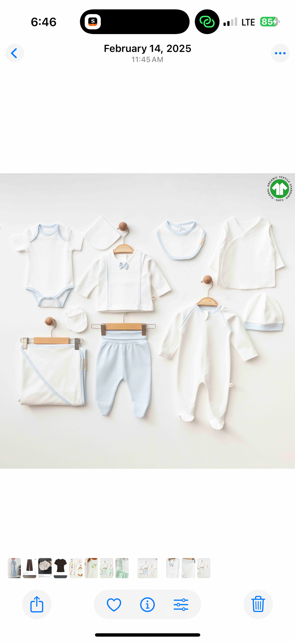 Eslenza 10pcs Newborn/ Christening Set