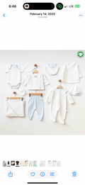 Eslenza 10pcs Newborn/ Christening Set