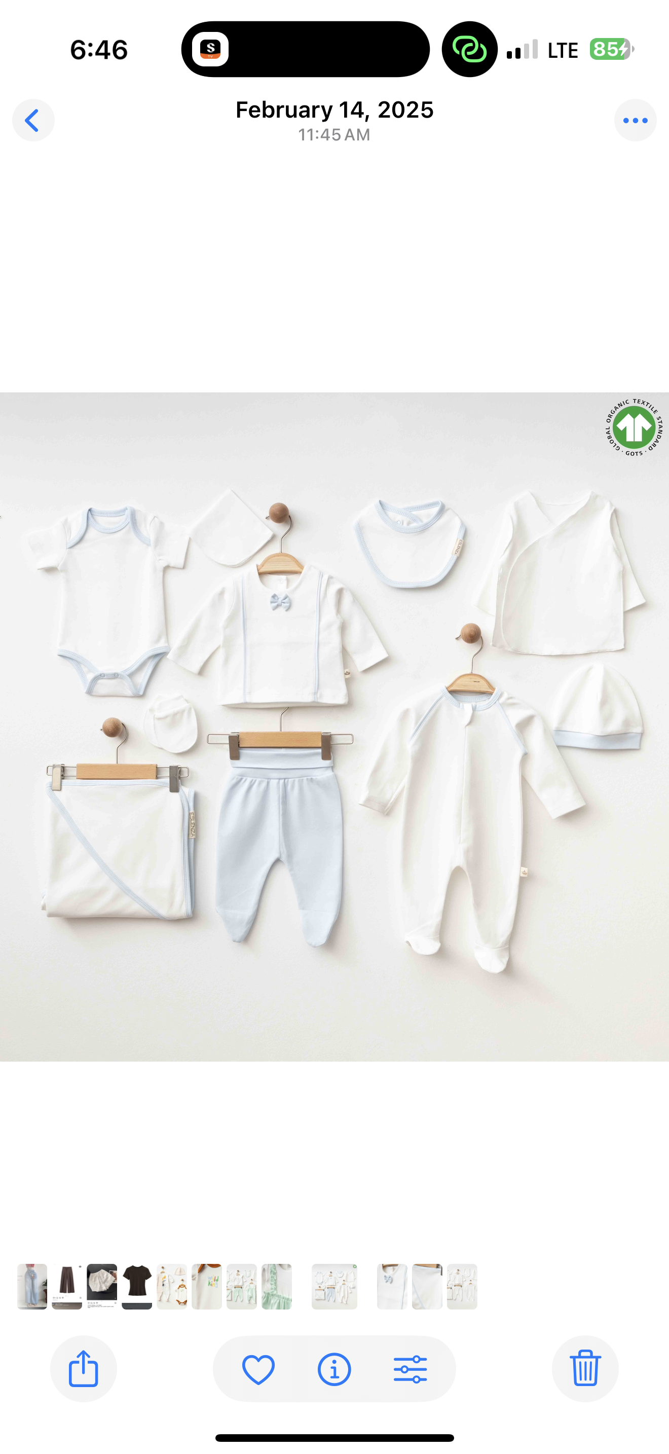 Eslenza 10pcs Newborn/ Christening Set