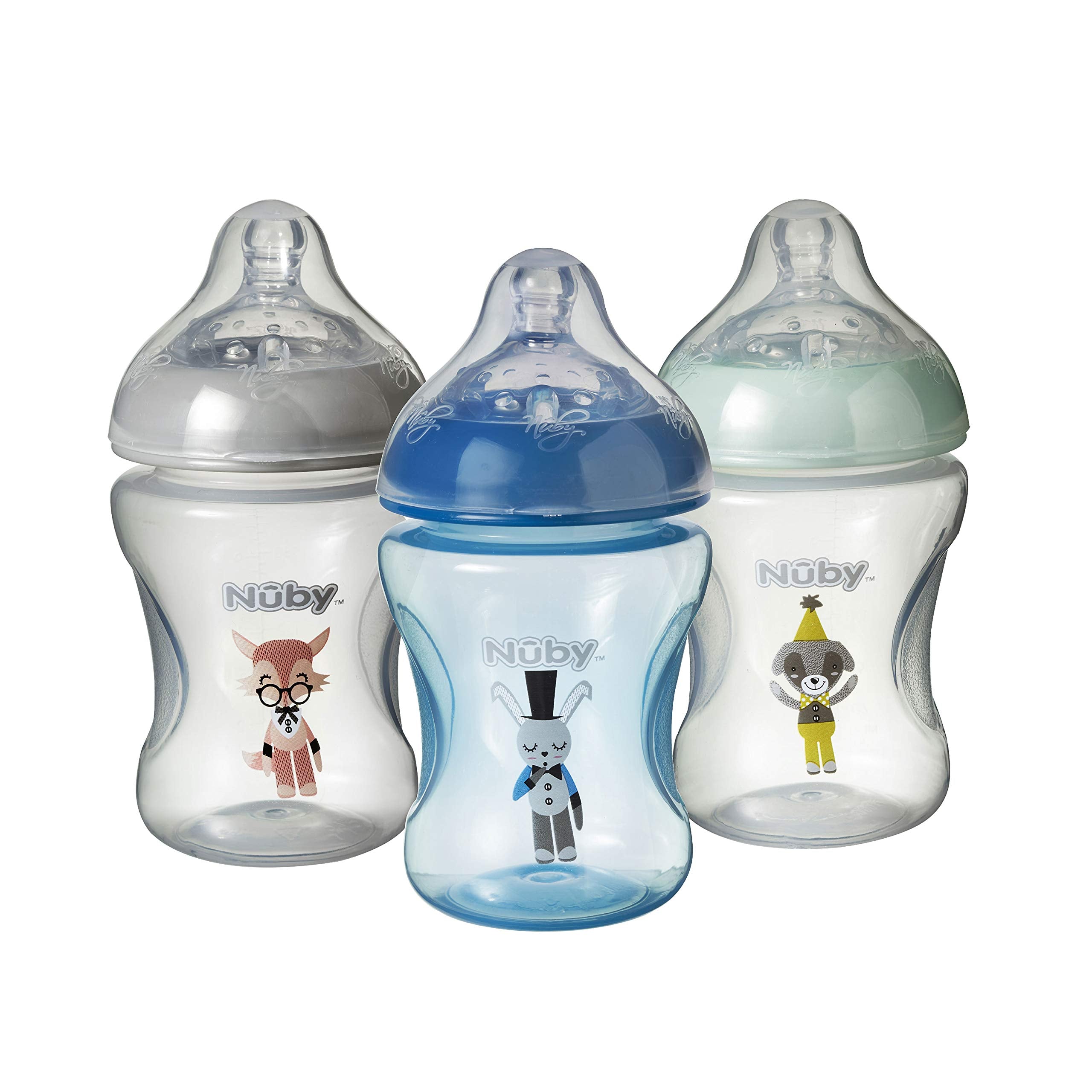 Nuby I Combat Colic 3Pcs Feeding Bottle