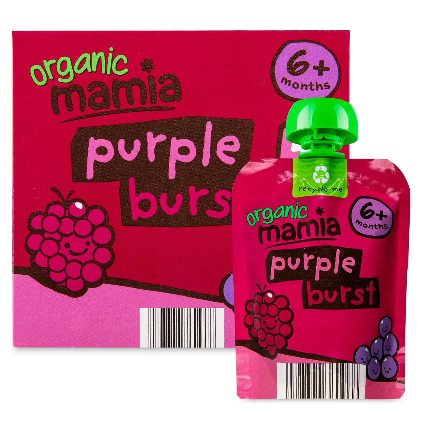 Mamia Organic Fruit Purée Pouch