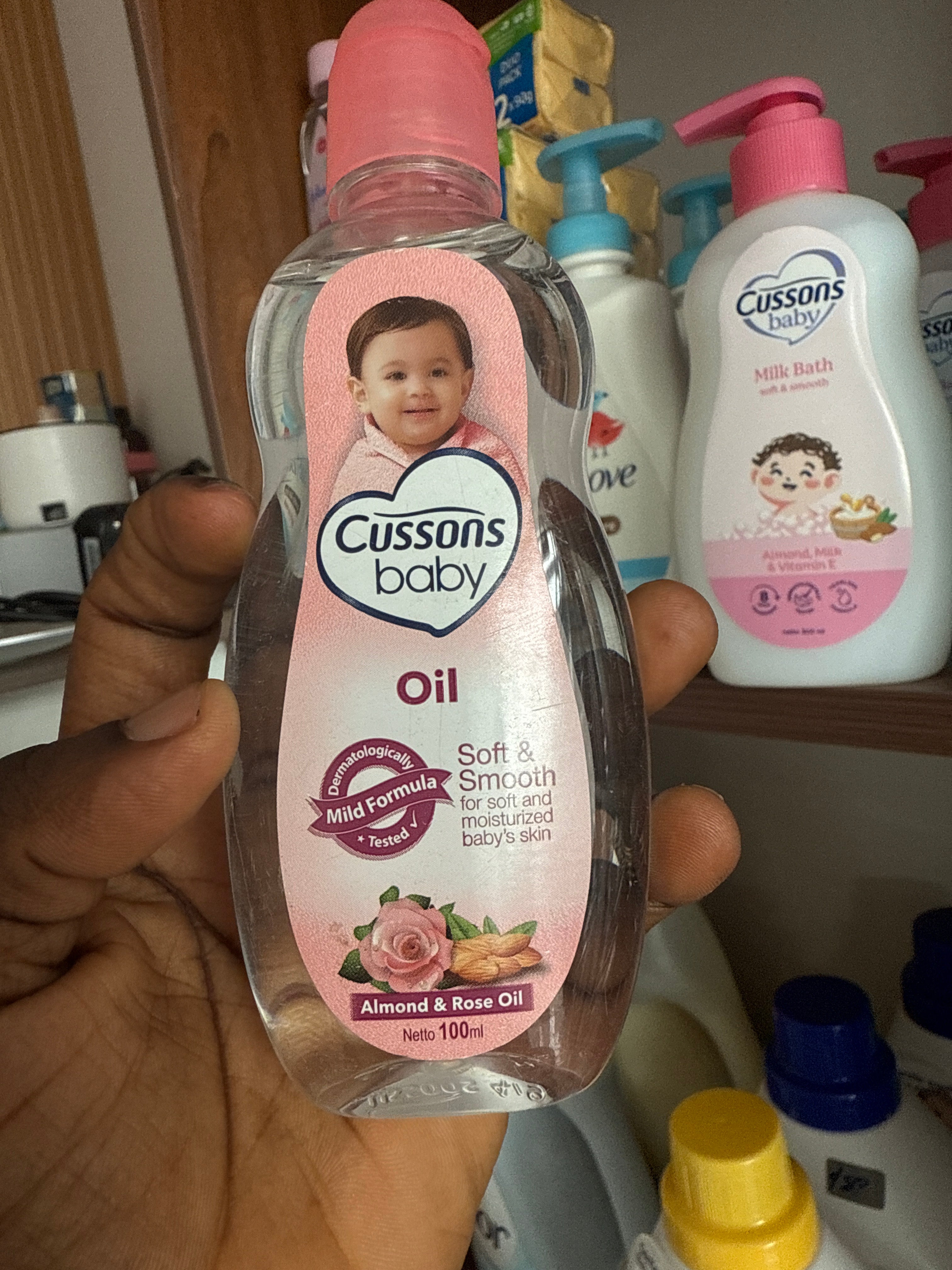 Cussons Baby Oil 100-200ml