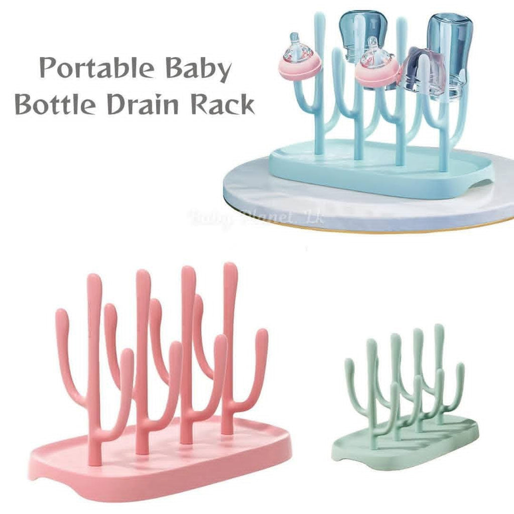Cactus Shape Portable Baby Bottle Drain Rack