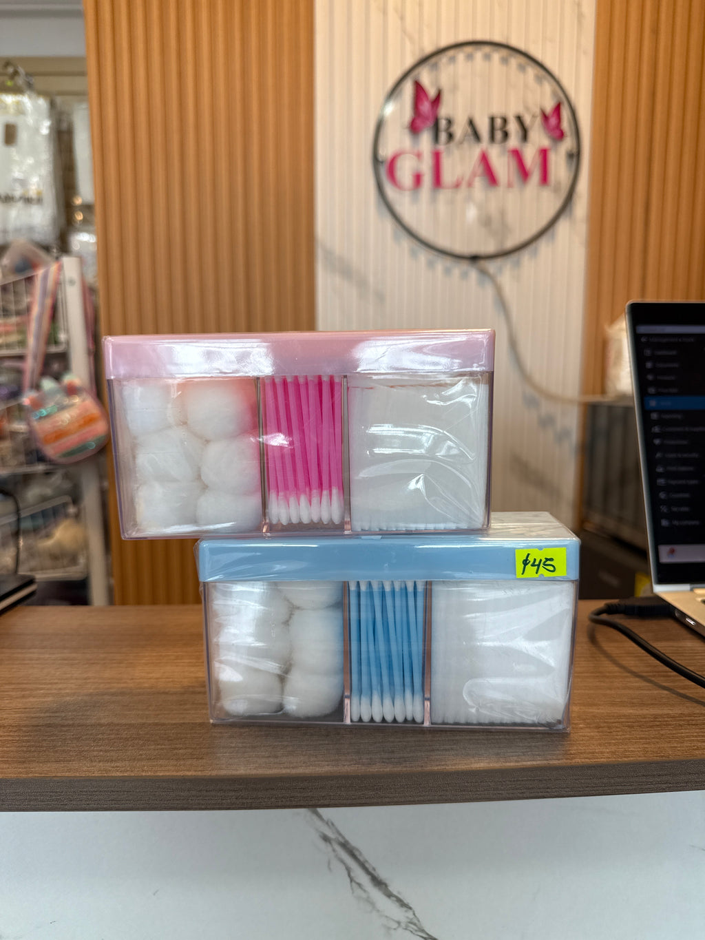 Cherie Cotton Bud and Pad Set