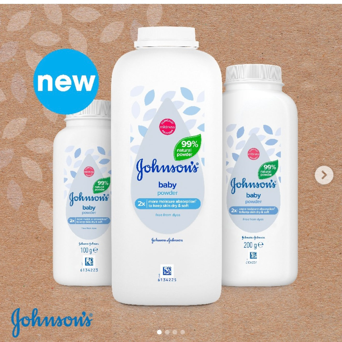 Johnson’s Baby Powder 200g