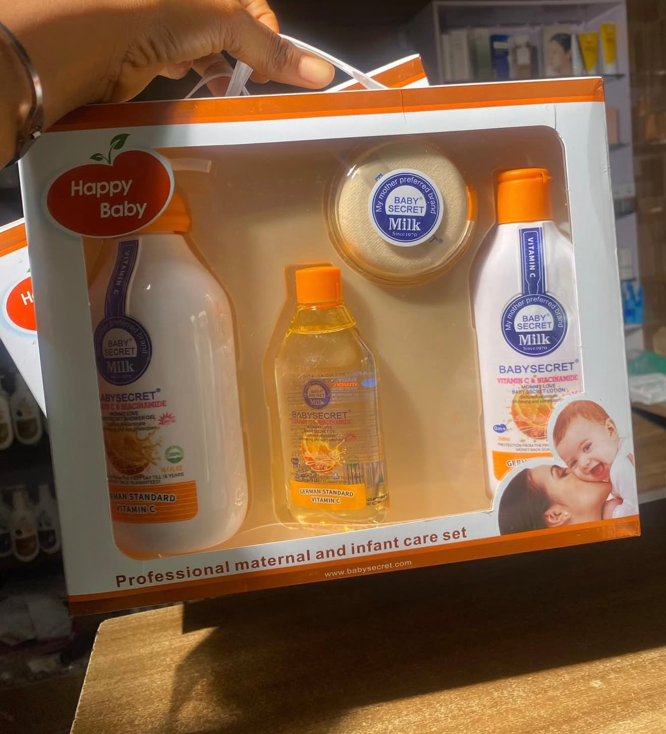 Baby Secret 4pcs Gift Pack Vitamin C
