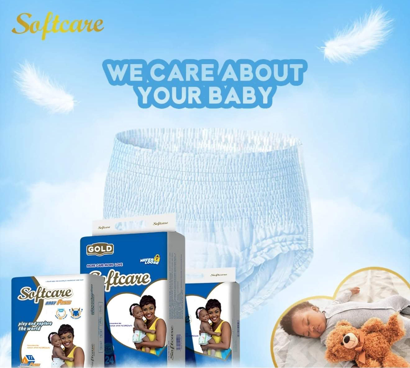 Software Gold Blue Mini Pack Diapers