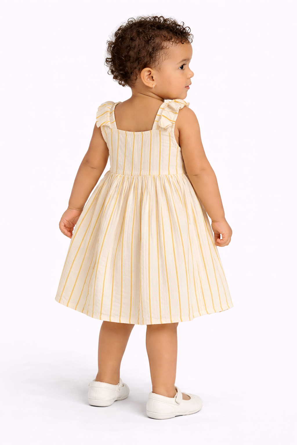 Nara Muslin Stripped Dress