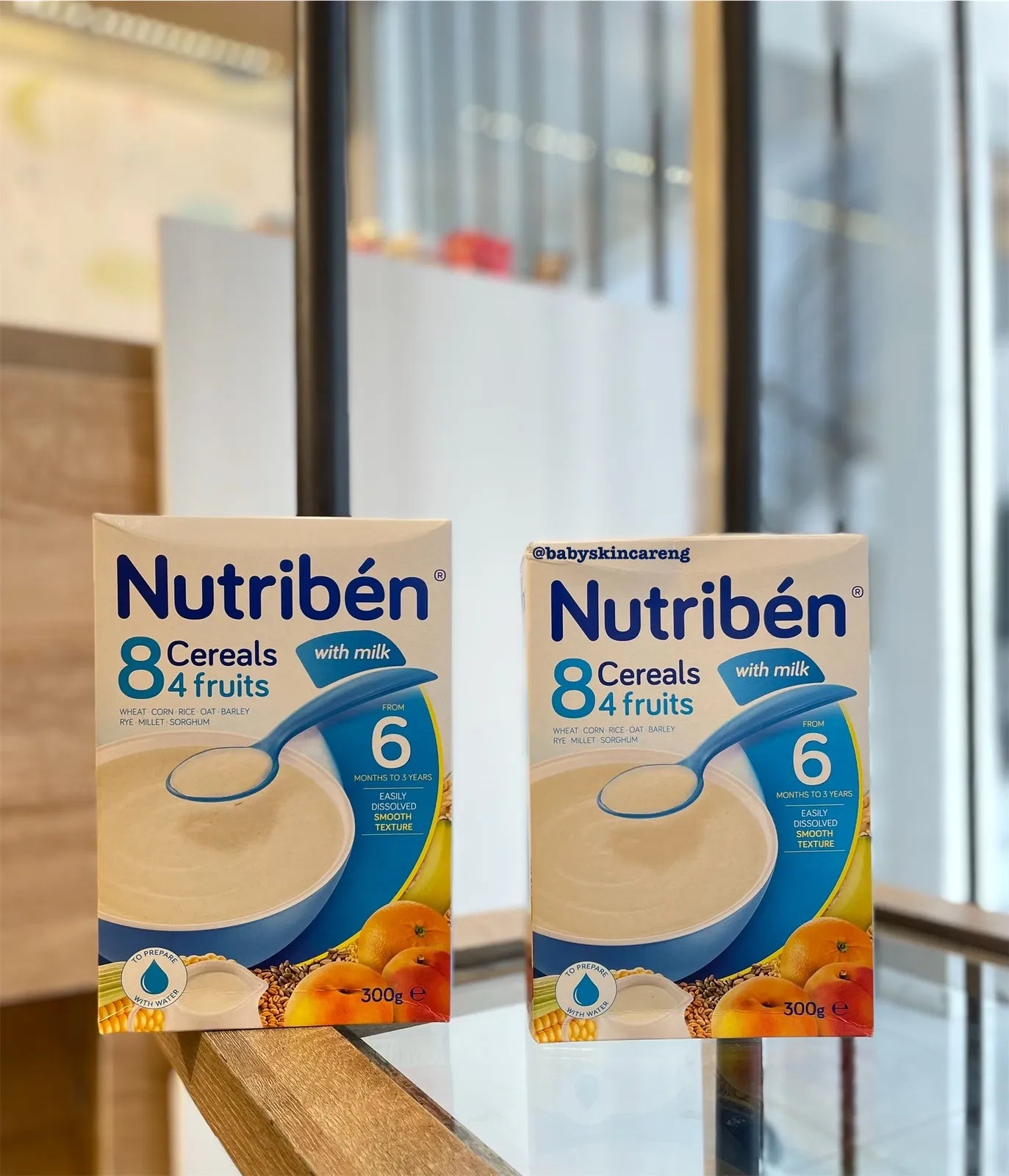 Nutribén 8 Cereal 4 Fruit Baby Cereal