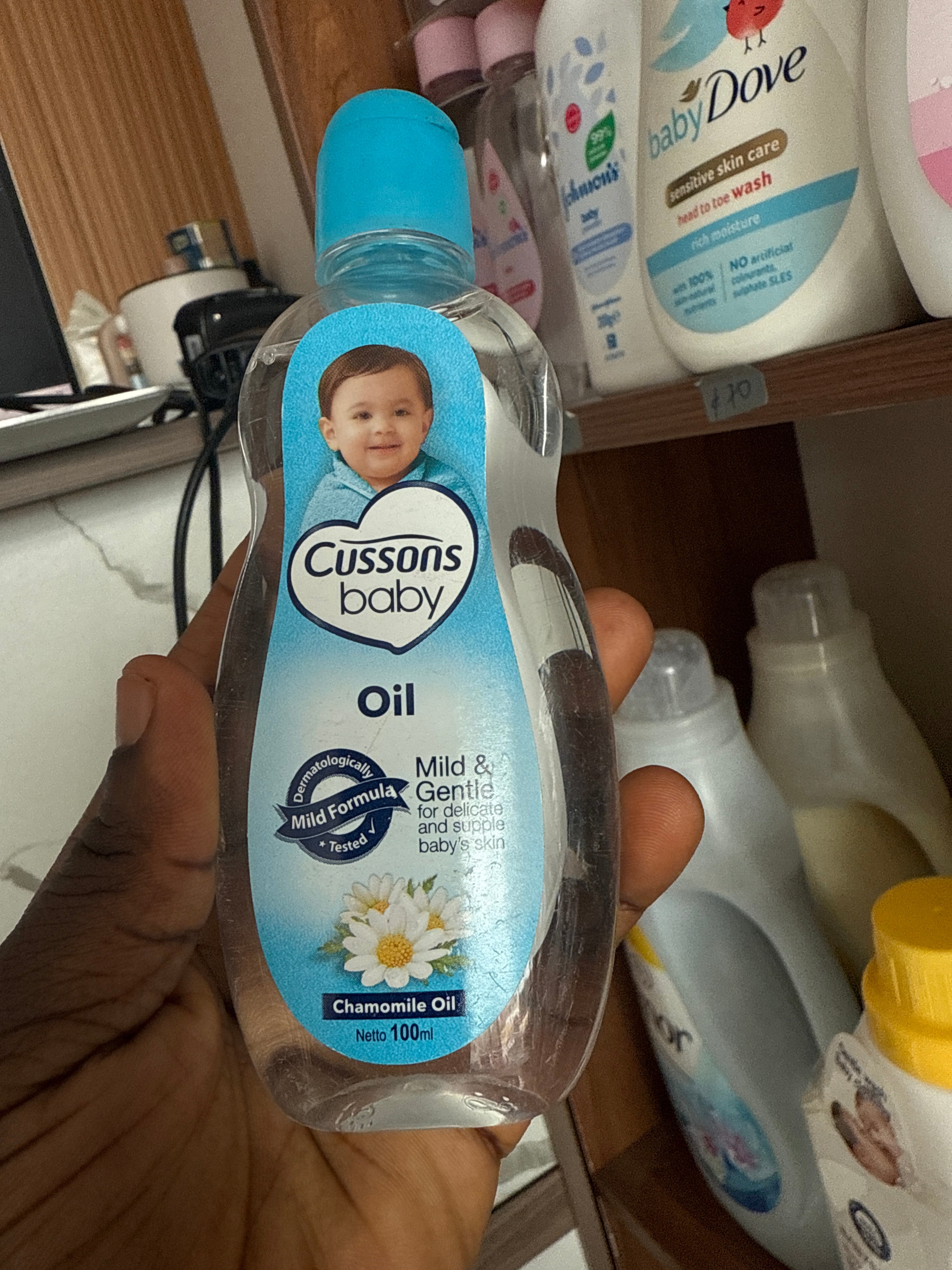 Cussons Baby Oil 100-200ml