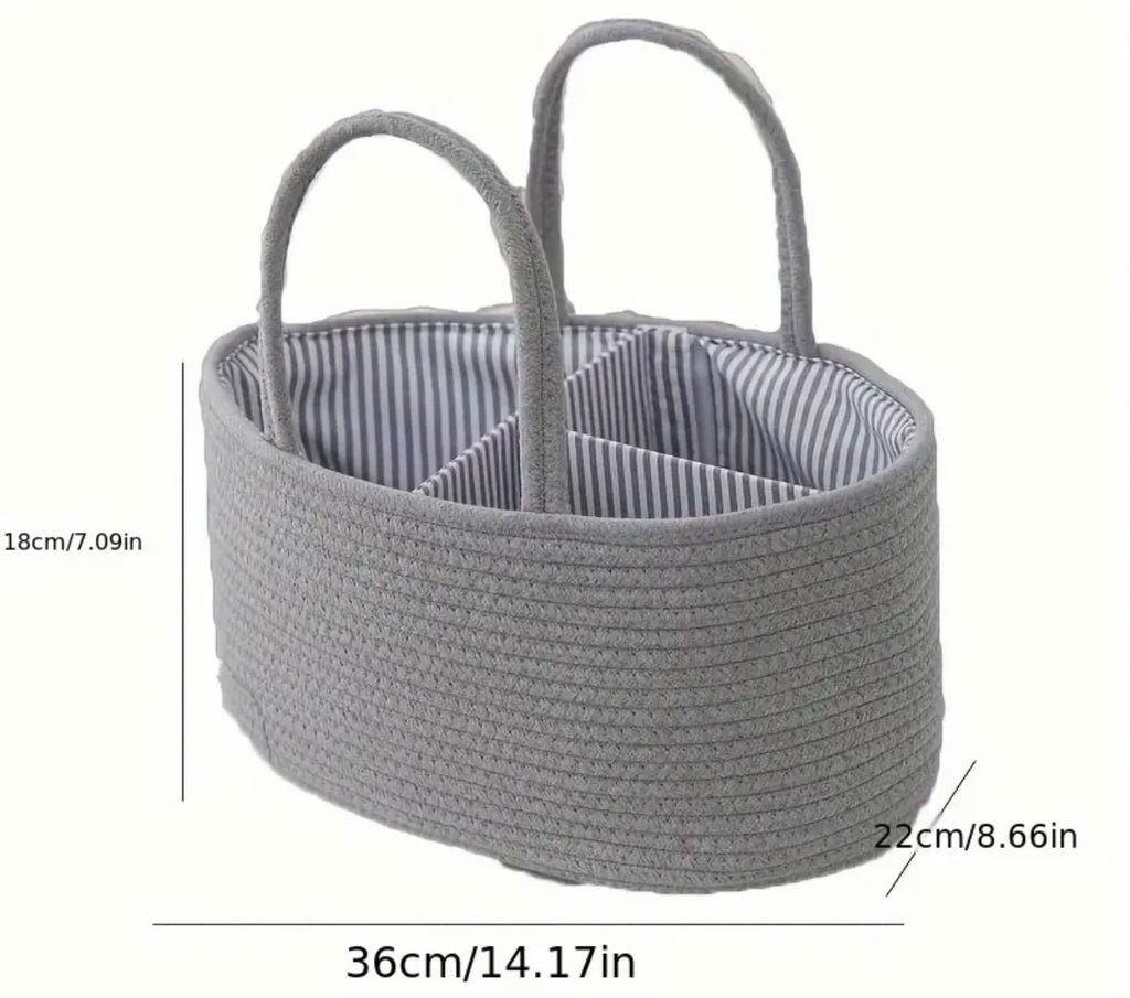 Knitted Diaper Caddy