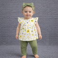 Tedmimak 3 Pcs Girl Set Green