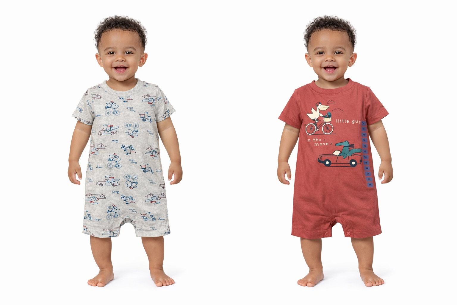 Carter’s 2 Pack Boys Romper