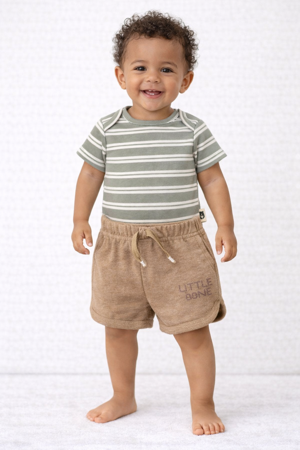 Rabbit Bear 2 Pcs Organic Bodysuit And Top