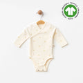 Eslenza 1pc Long Sleeves Organic Cotton Bodysuit