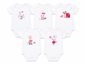 Happy Time 5pcs Sleeveless Bodysuit