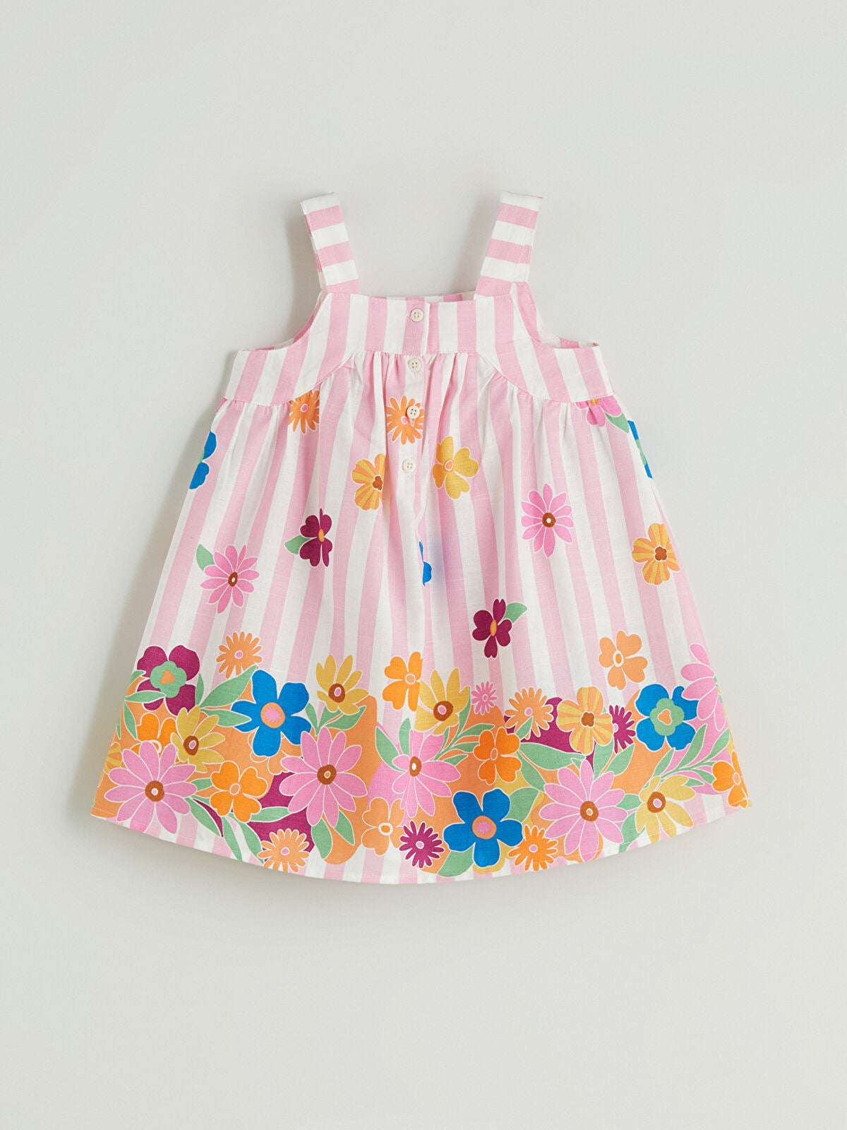 Nara Tropical Floral Dress