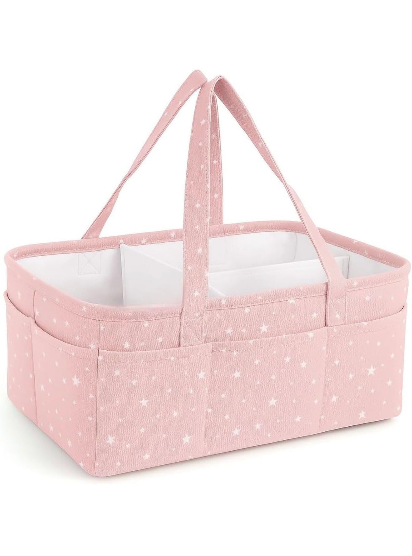 Stars Fabric Diaper Caddy