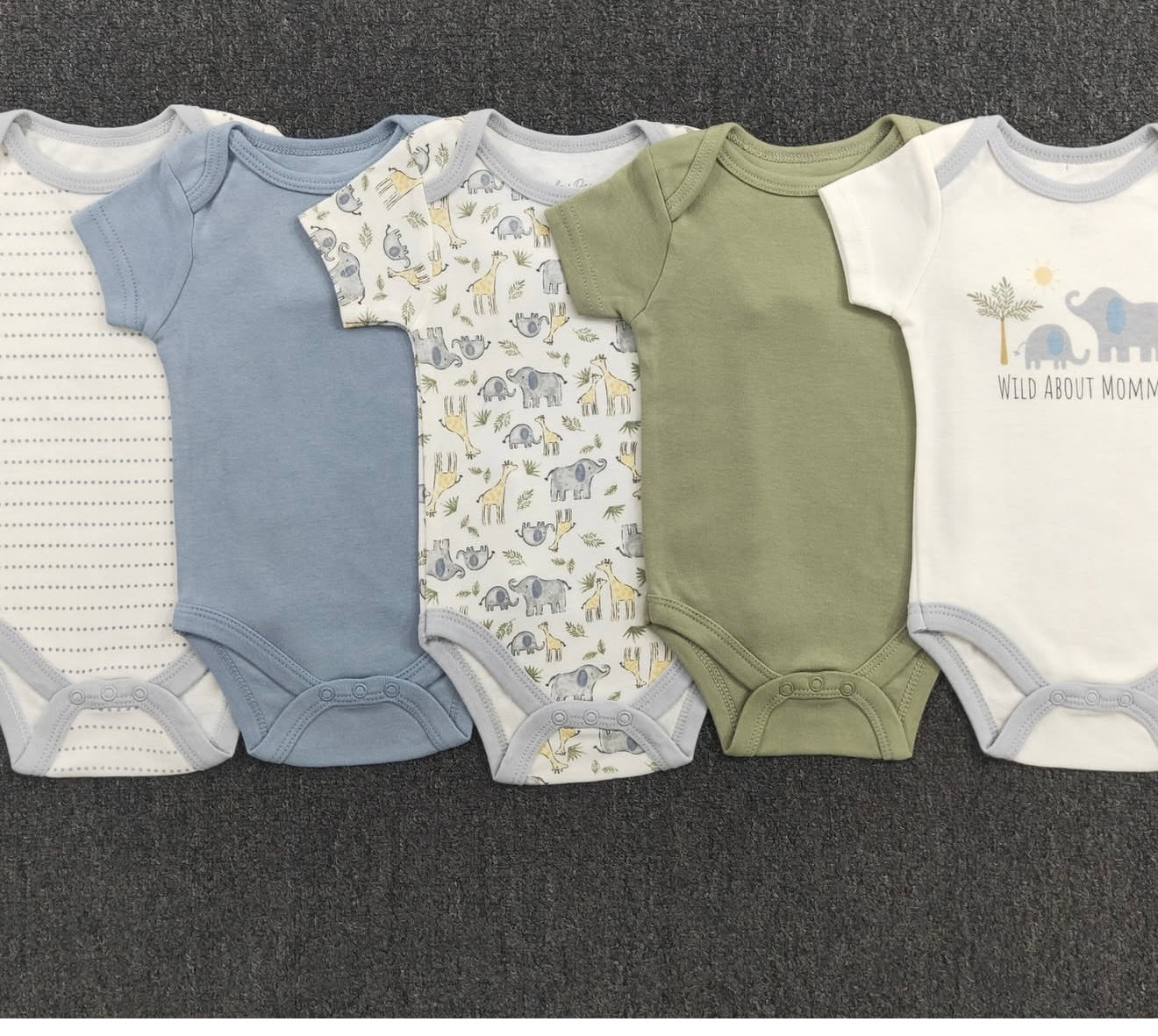 Kyle 5pcs Bodysuit Set