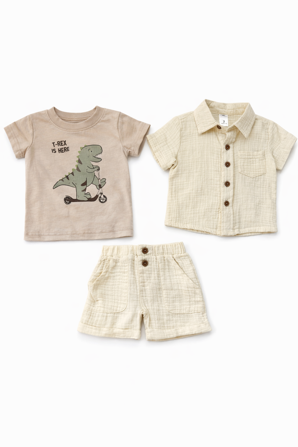 Cute Koala 3 pcs Boys Linen Set
