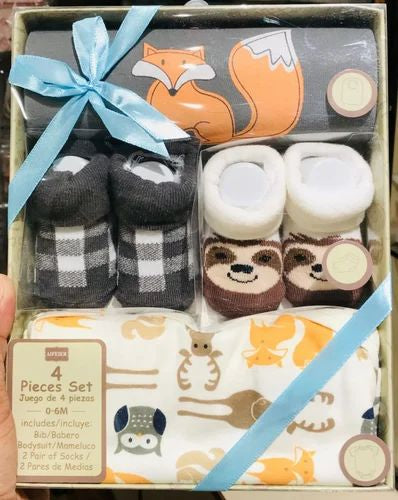 Baby 4pcs Gift Set
