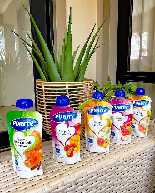 Purity Baby Food Pouch Purée