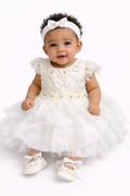 Miss Debbie 3 PCs Girls Christening Set