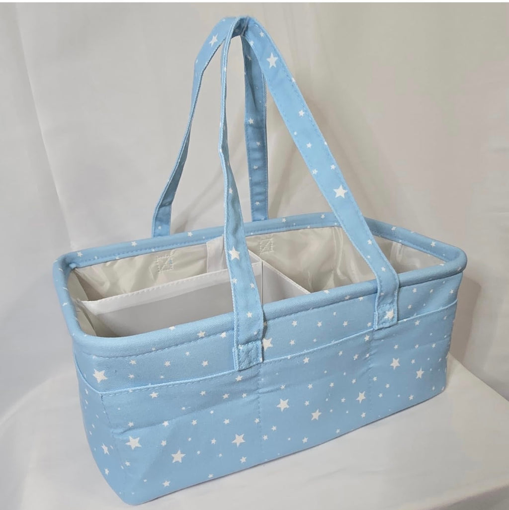 Stars Fabric Diaper Caddy