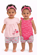 Tedmimak 3pcs Girl Cotton Set