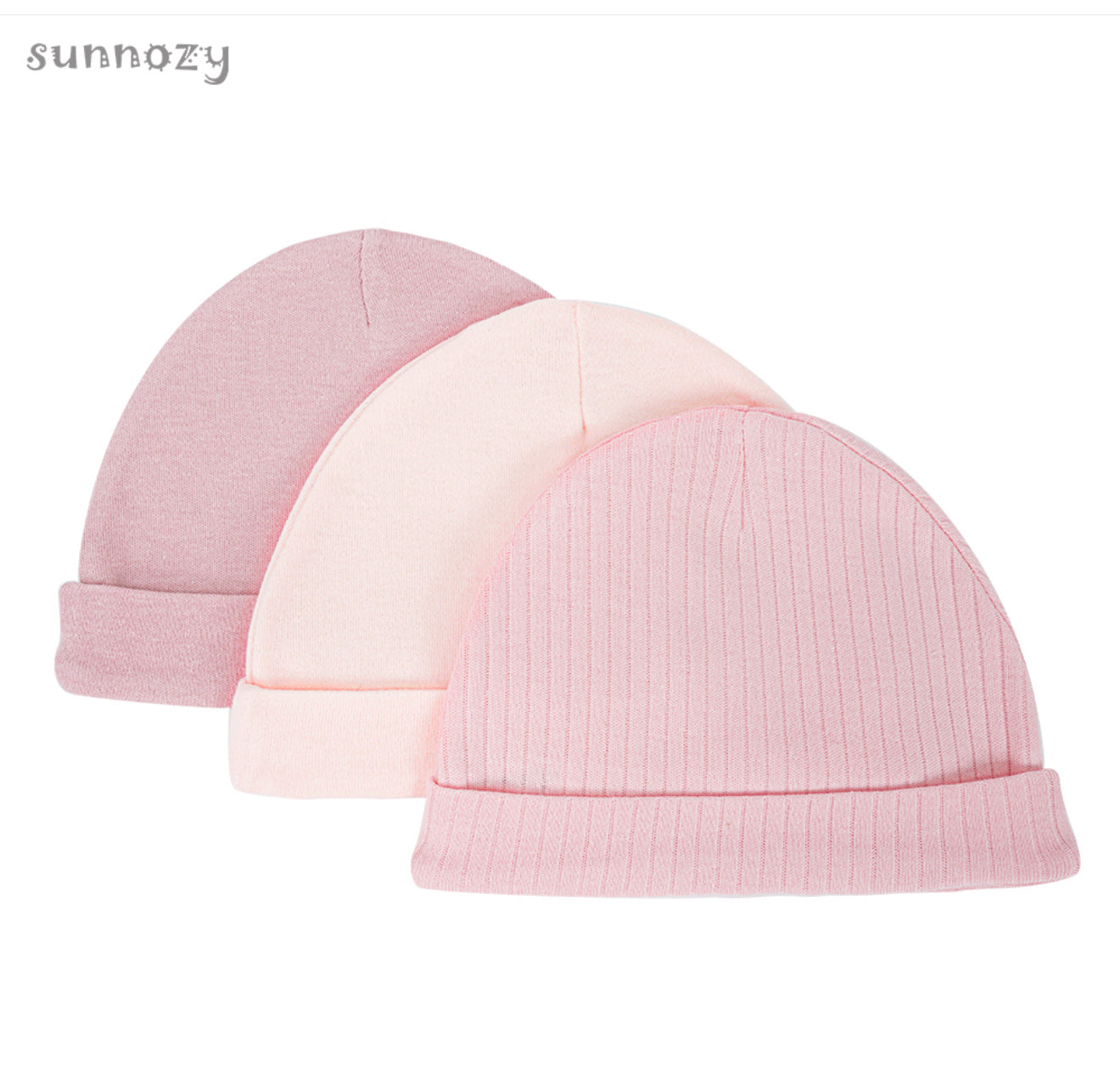 Sunnozy 3pcs Cotton Hat