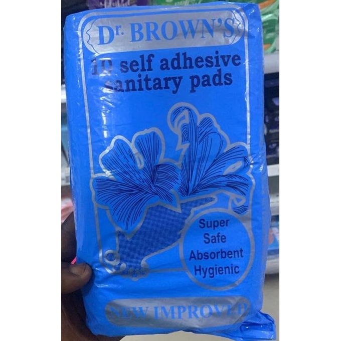 Dr. Brown 10pcs Self Adhesive Sanitary Pad