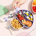 Mushroom Kids Silicone Feeding Set