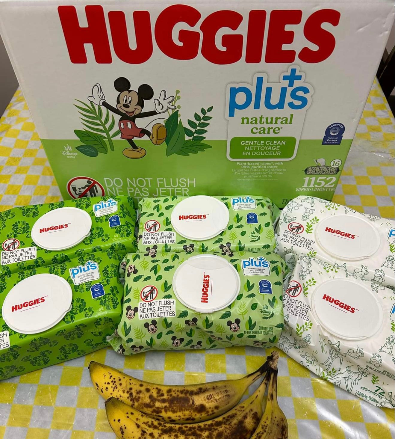 Huggies Natural Care US Type 64pcs