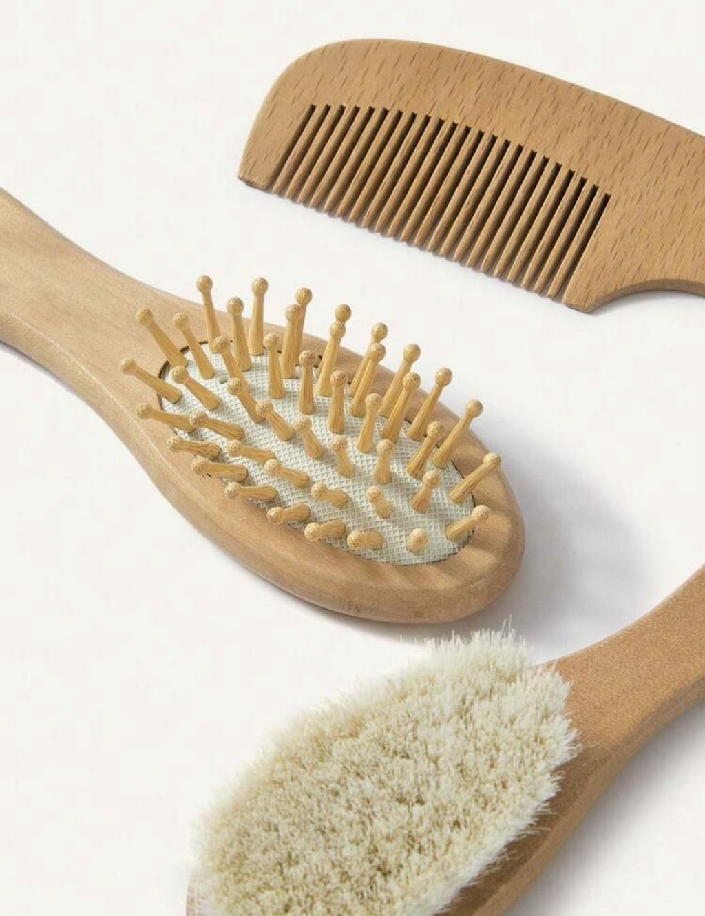 Cozy Pixies 3pcs Wooden Comb Set
