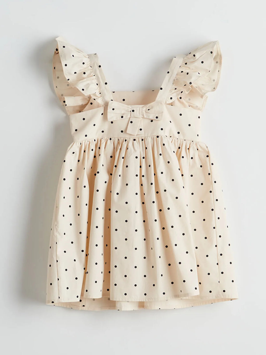 Nara Nude Doted Dress