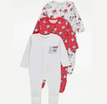 George 3pcs Cotton Mickey Mouse Sleepsui